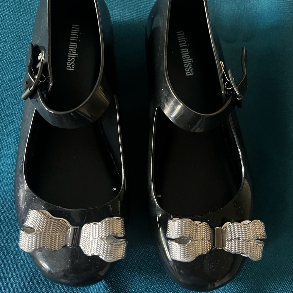 Mini Melissa - Like New, Black Mary Janes